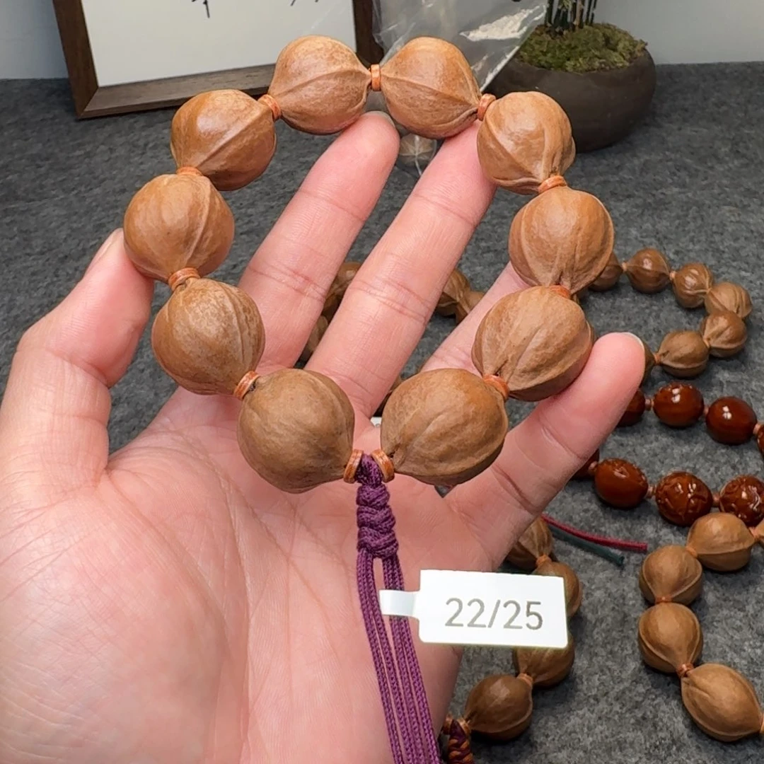 王***范橄榄核手串/手链22/25鲨鱼背