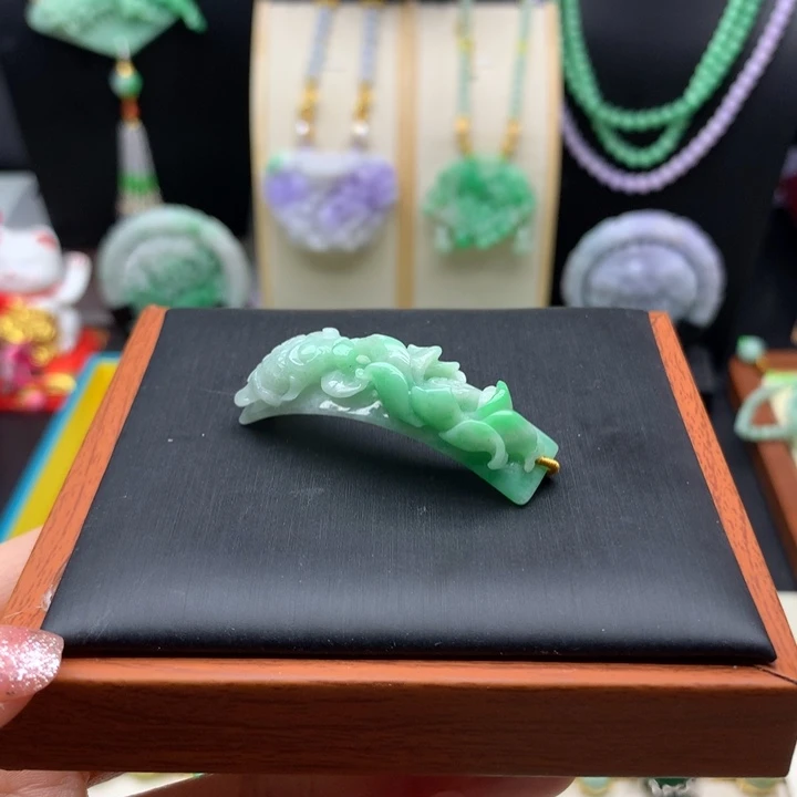 未镶嵌手链翡翠翡翠手牌