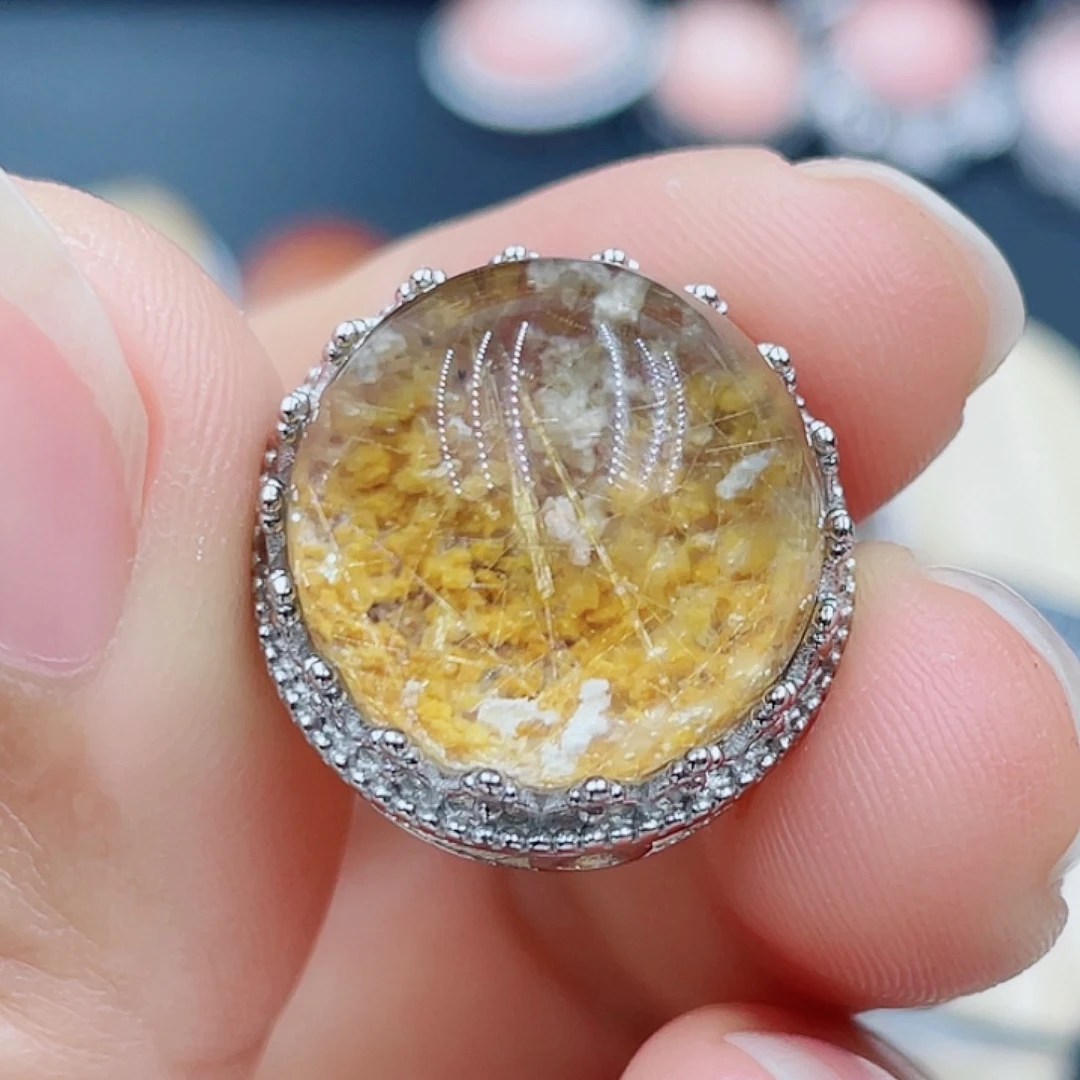 磨合银S925镶嵌水晶?****