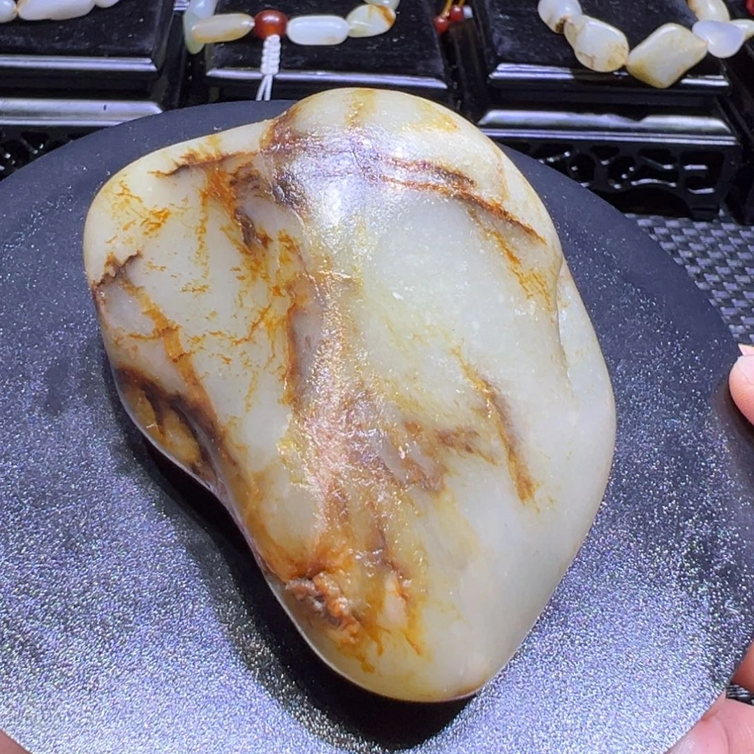 和田玉（子料）未镶嵌颈饰209克-63