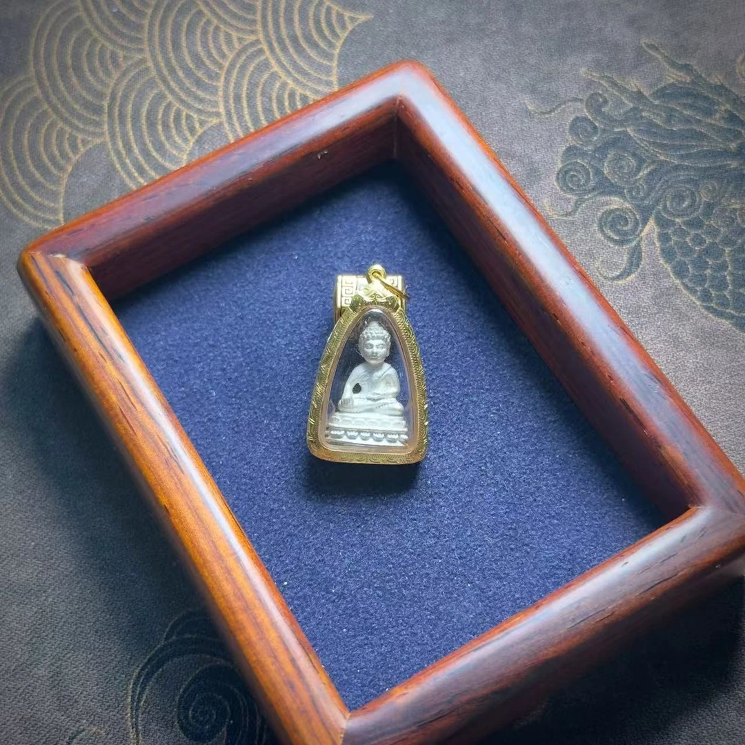 山卡拉杨2537年药师配泰国特色手工艺品萨玛空鉴定卡正宗正品