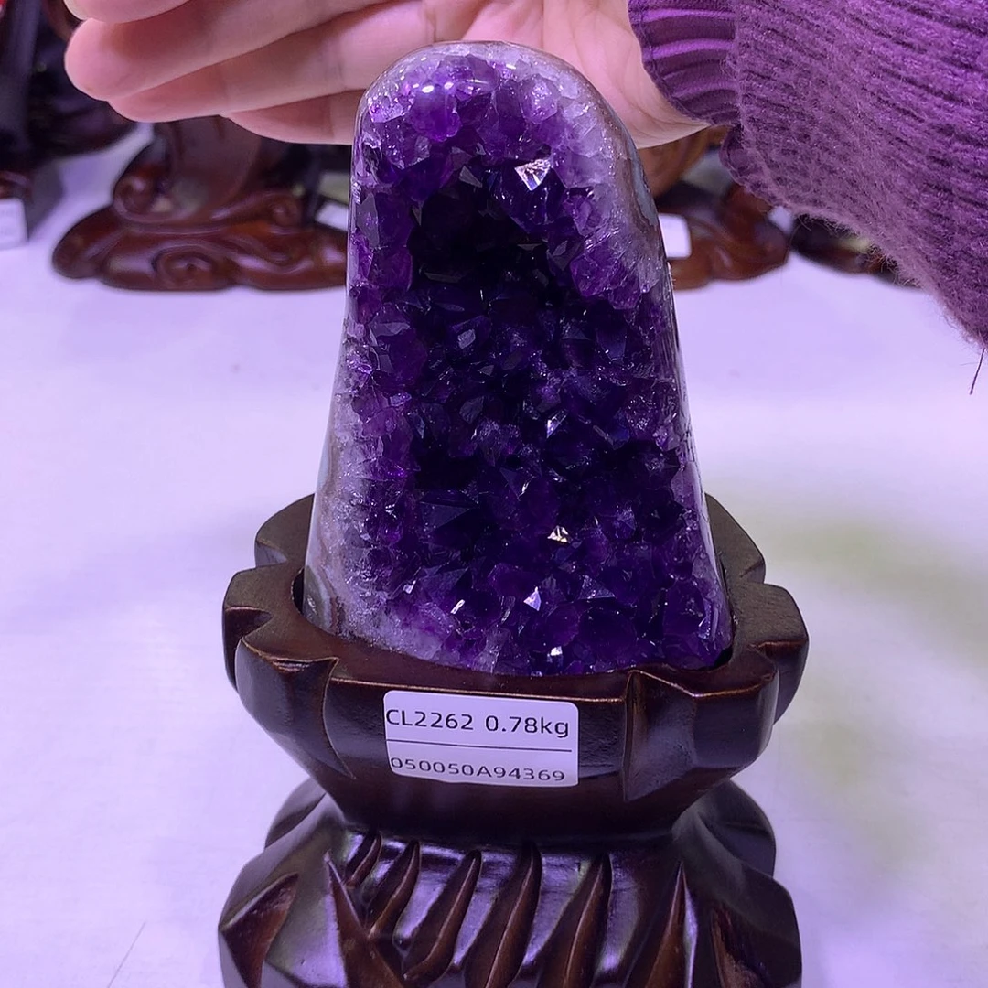 紫晶大型摆件（非配饰）未镶嵌