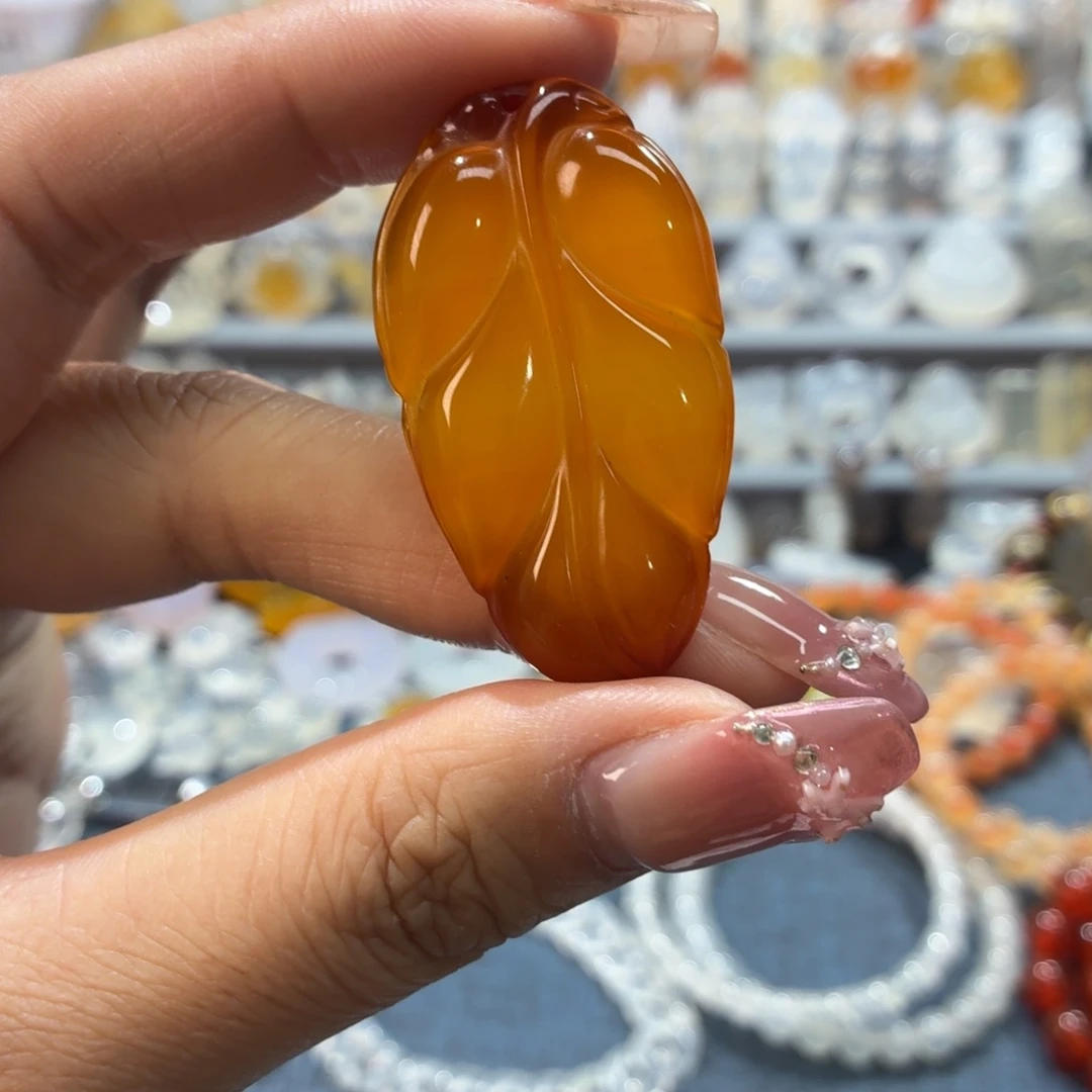 玛瑙/玉髓未镶嵌吊坠(不含链)