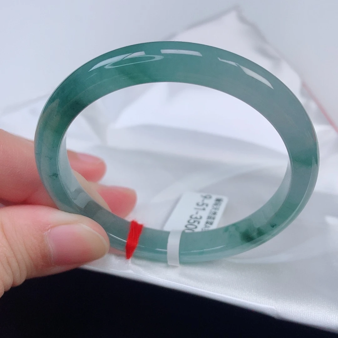 未镶嵌手镯翡翠51正圈