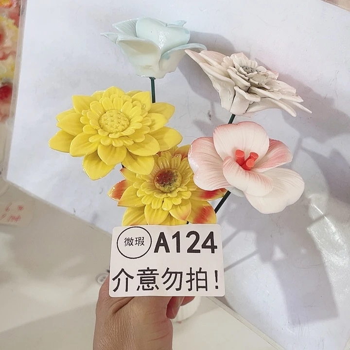 陶摆件瑕疵断片列开介意勿拍，拍退退拉黑