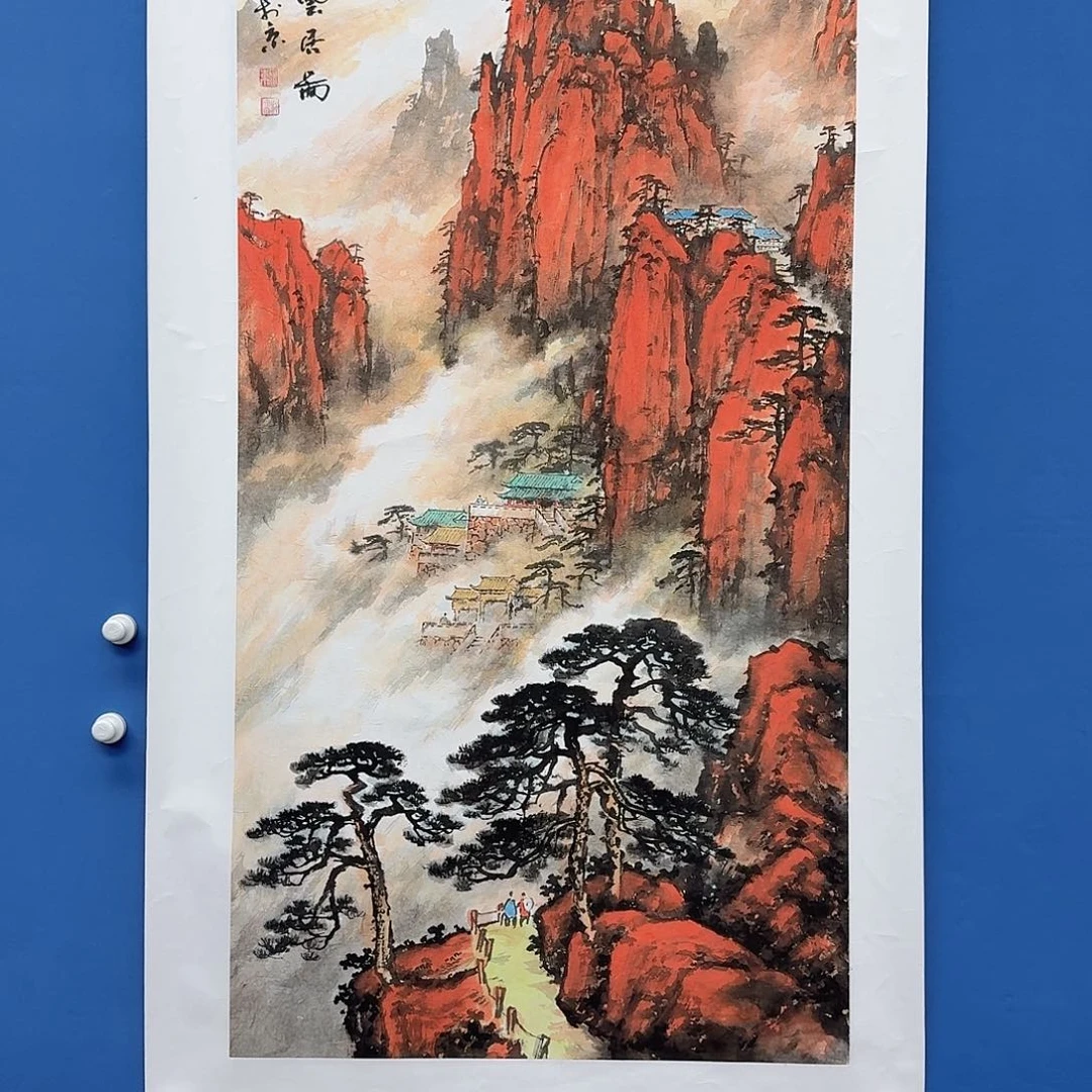 国画多次参加国内外大型