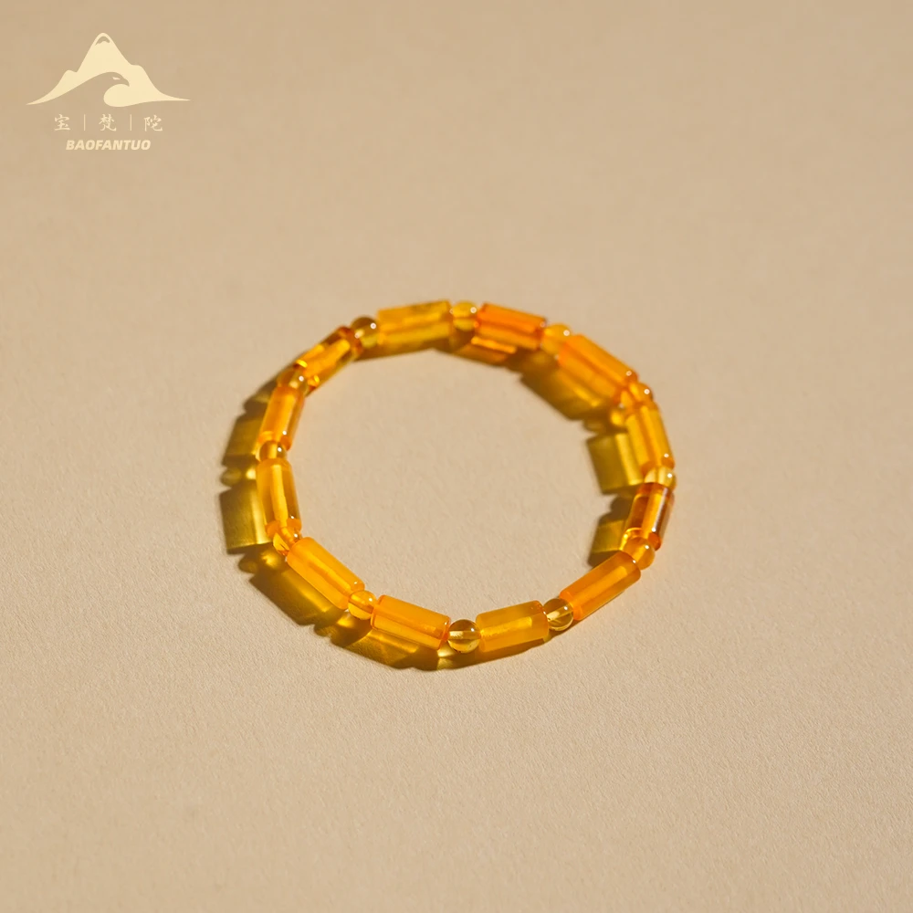 宝梵陀琥珀手串【扣肉推荐】0998