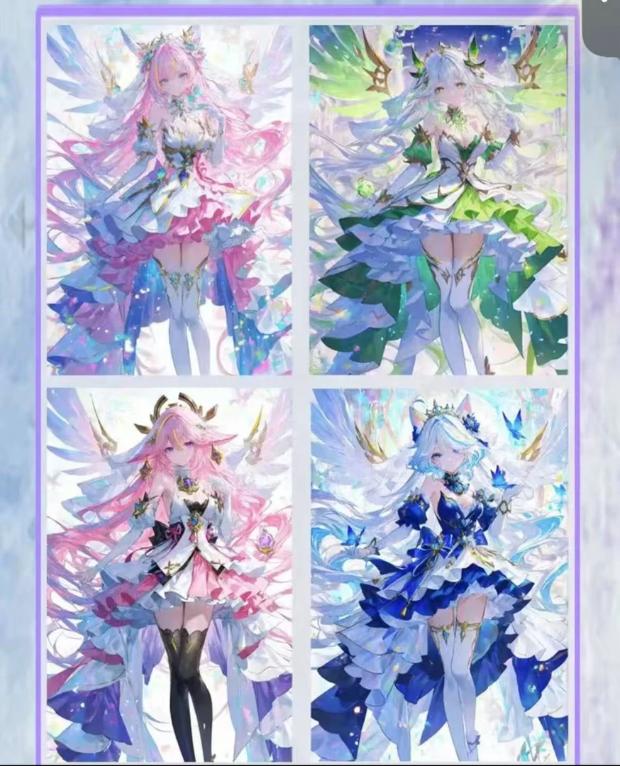 【拆封】玉卡社【缤纷乐章】唯美A5收藏动漫卡牌