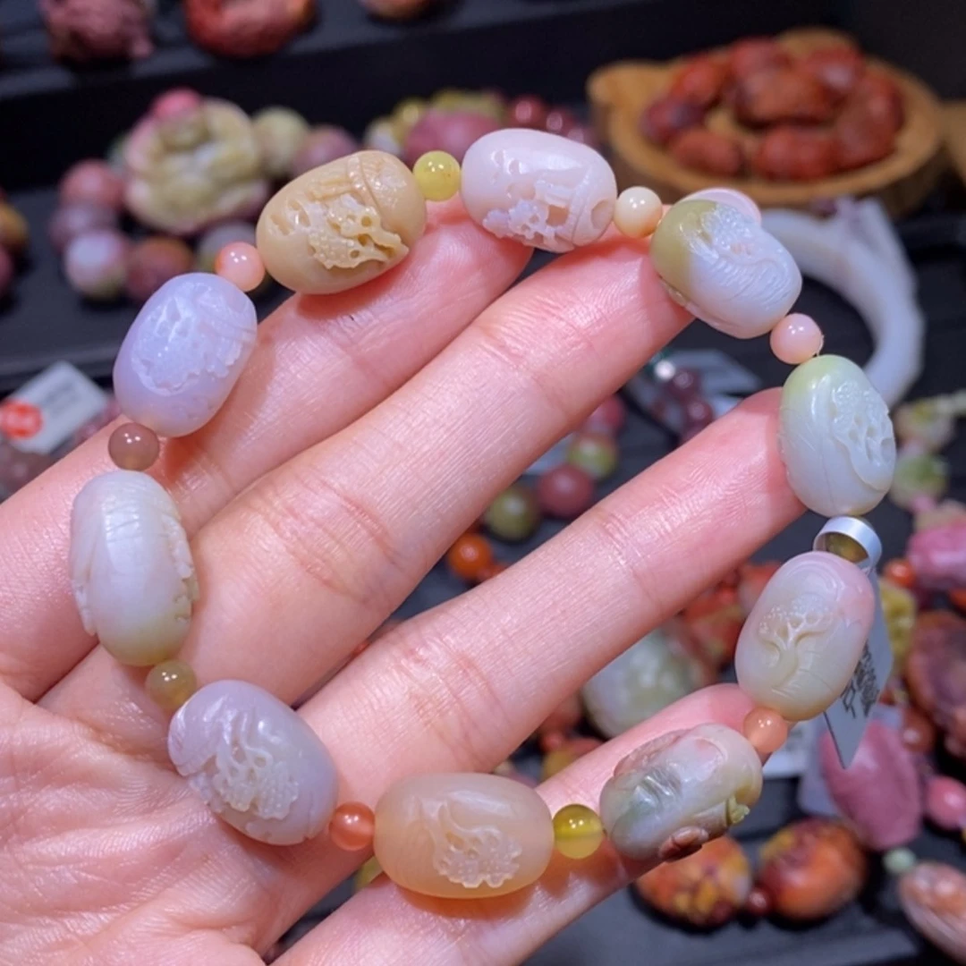 【闪购商品】未镶嵌手串玛瑙/玉髓盐源玛瑙
