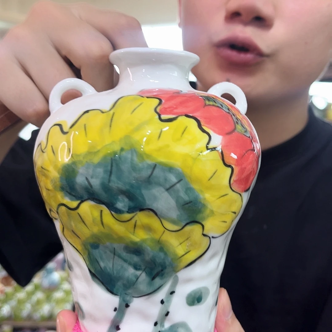 陶瓷手工手绘到手一个25-24