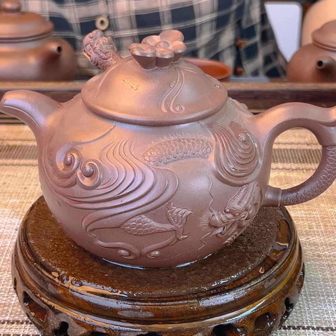 茶壶紫砂底槽清300cc