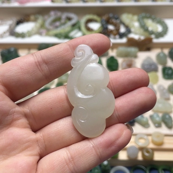 吊坠(不含链)未镶嵌和田玉