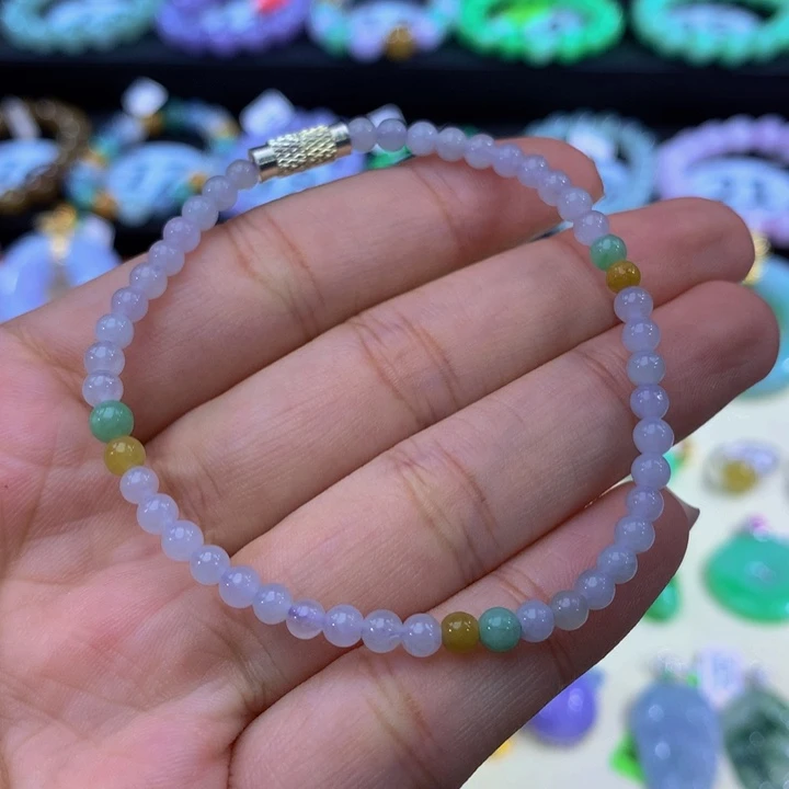 翡翠未镶嵌手链翡翠