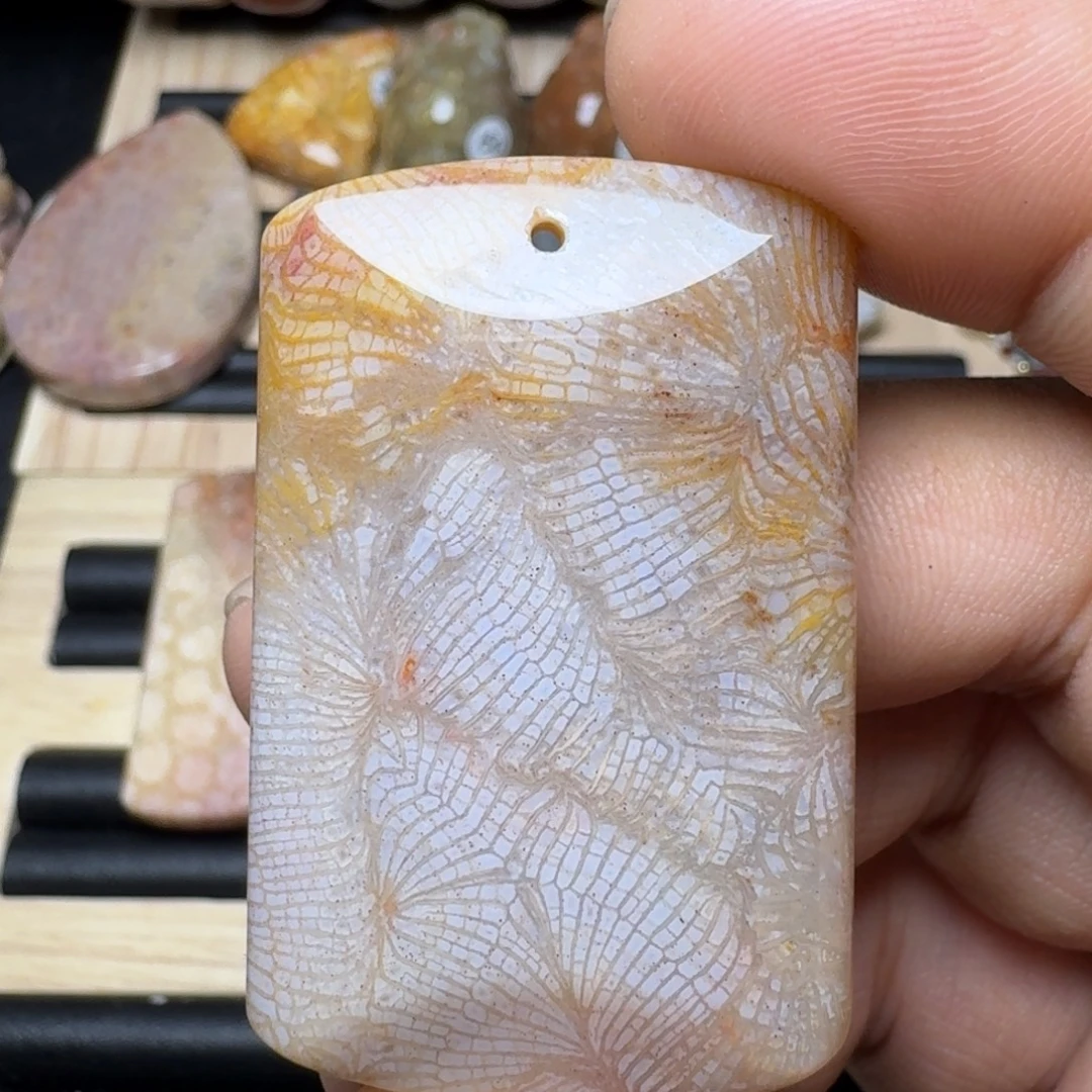 未镶嵌纯天然色有机玉石保真色硅化玉