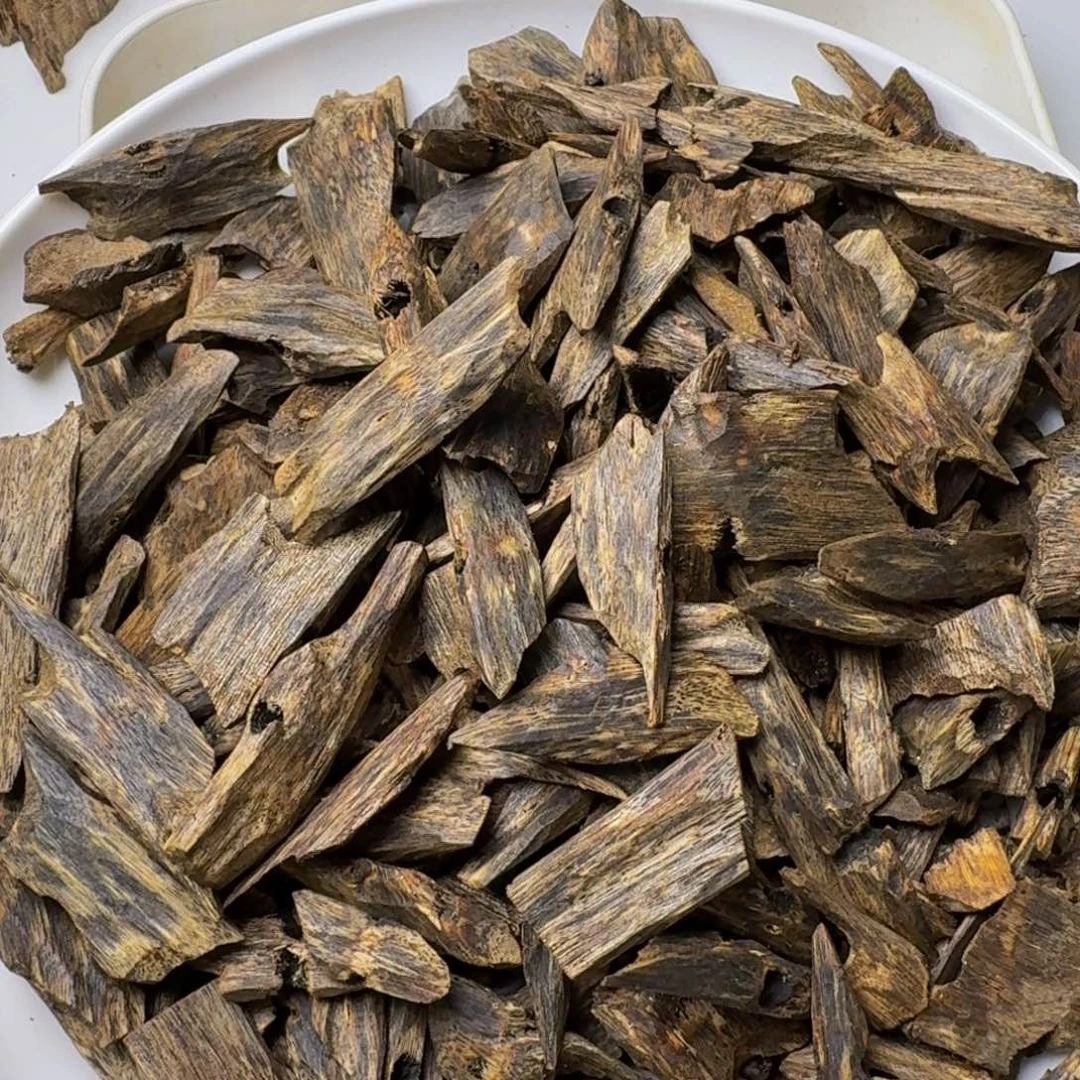 沉香沉香碎屑金沙叶100克