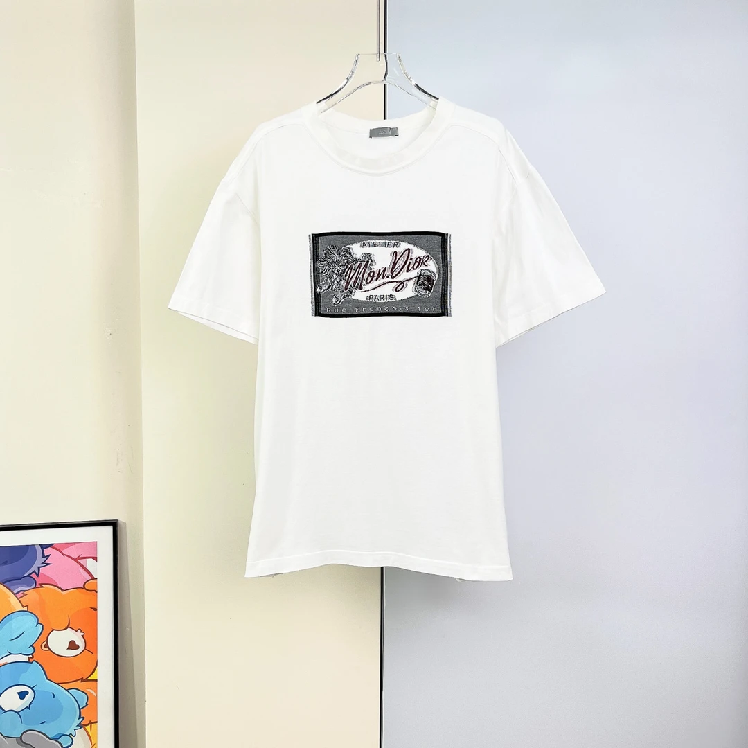 95新 DIOR/迪奥 短袖T恤/XXL码/Xsp32249