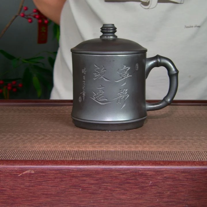 茶杯紫砂高货放漏