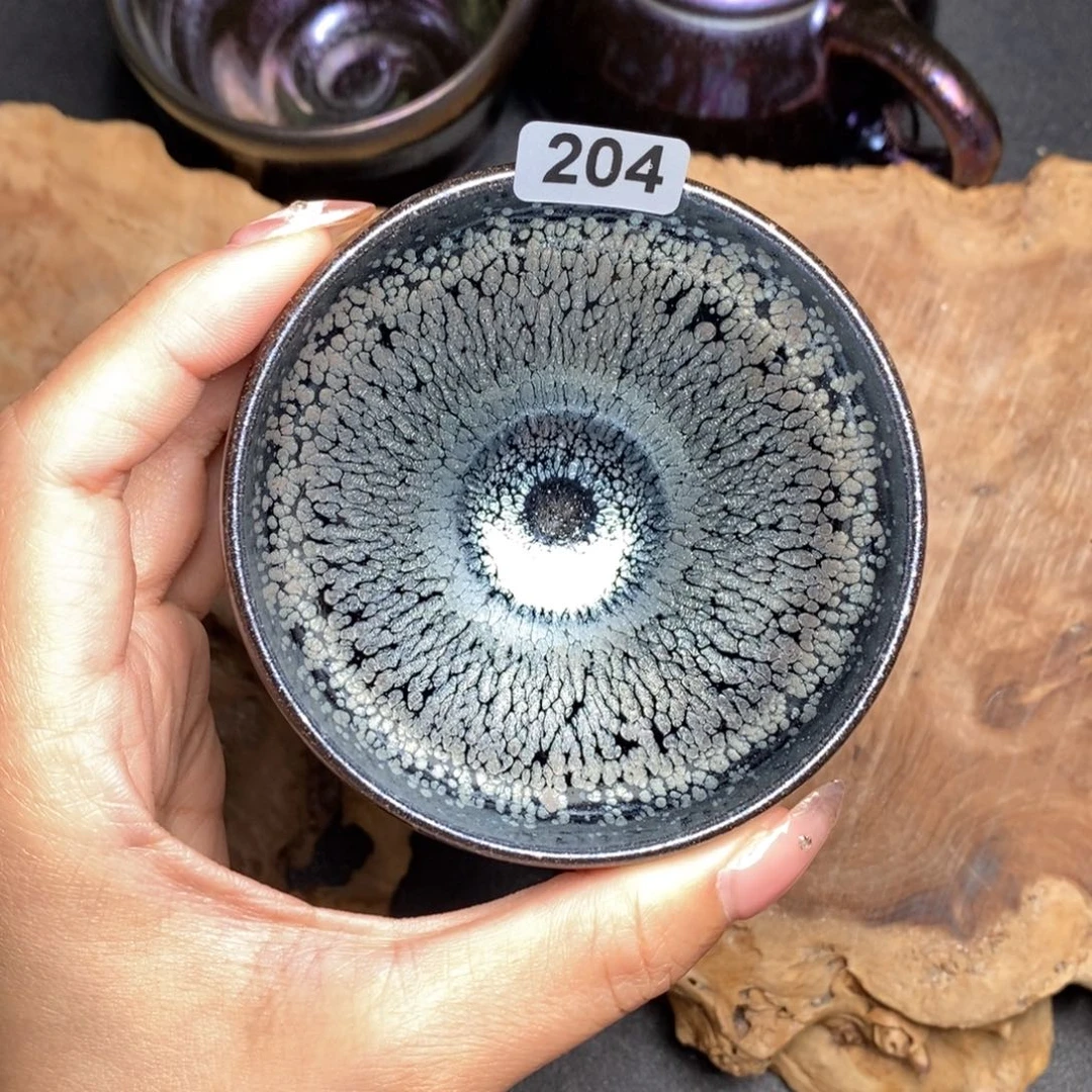 茶盏建窑建盏主人杯204