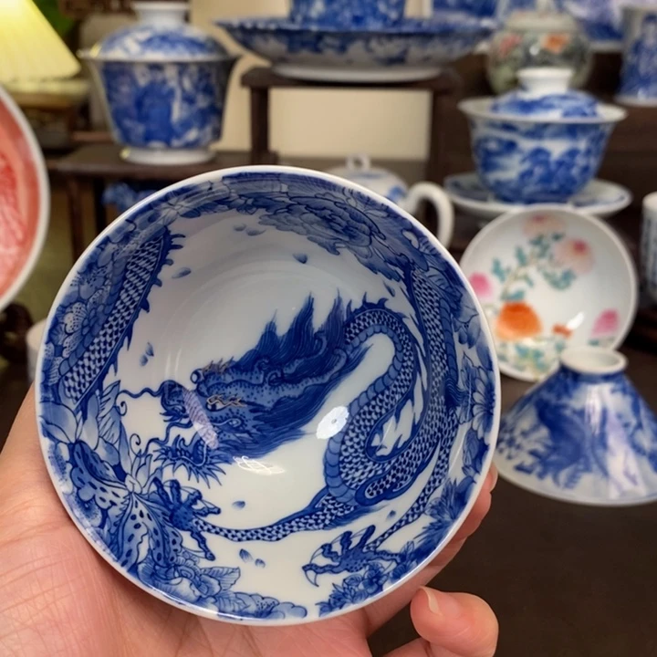 景德镇陶瓷手工手绘