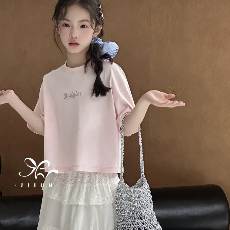 1502儿童亮晶晶短袖