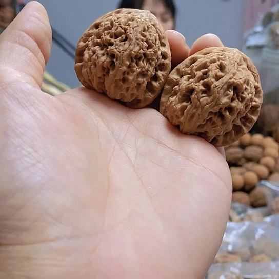 【闪购商品】把件文玩核桃40水龙纹油