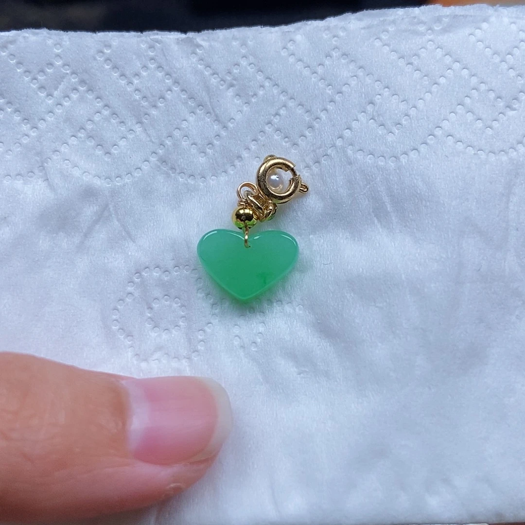 未镶嵌挂件翡翠闪