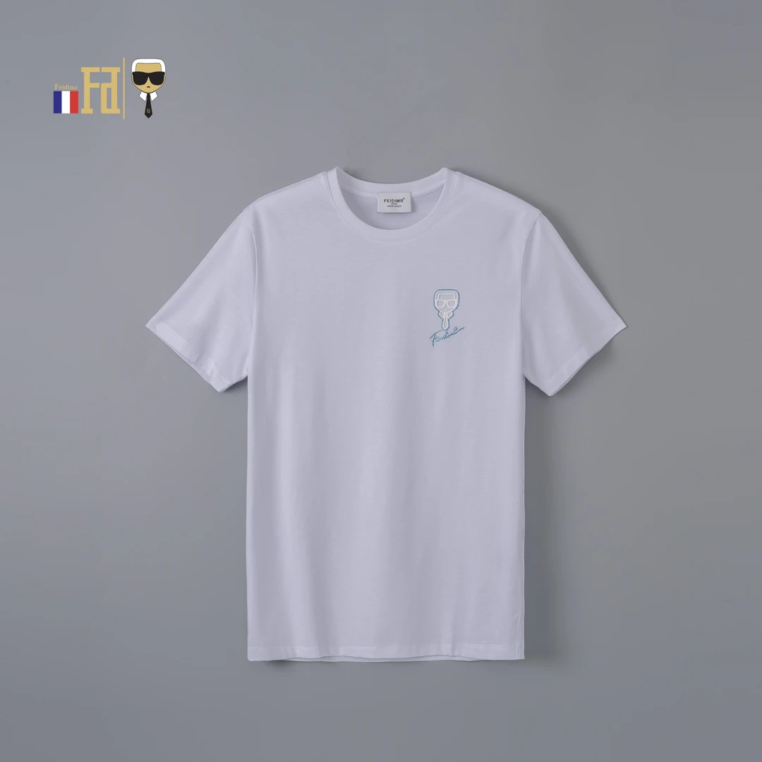 FEIDIMR 265860男士夏季新款百搭休闲透气短袖T恤