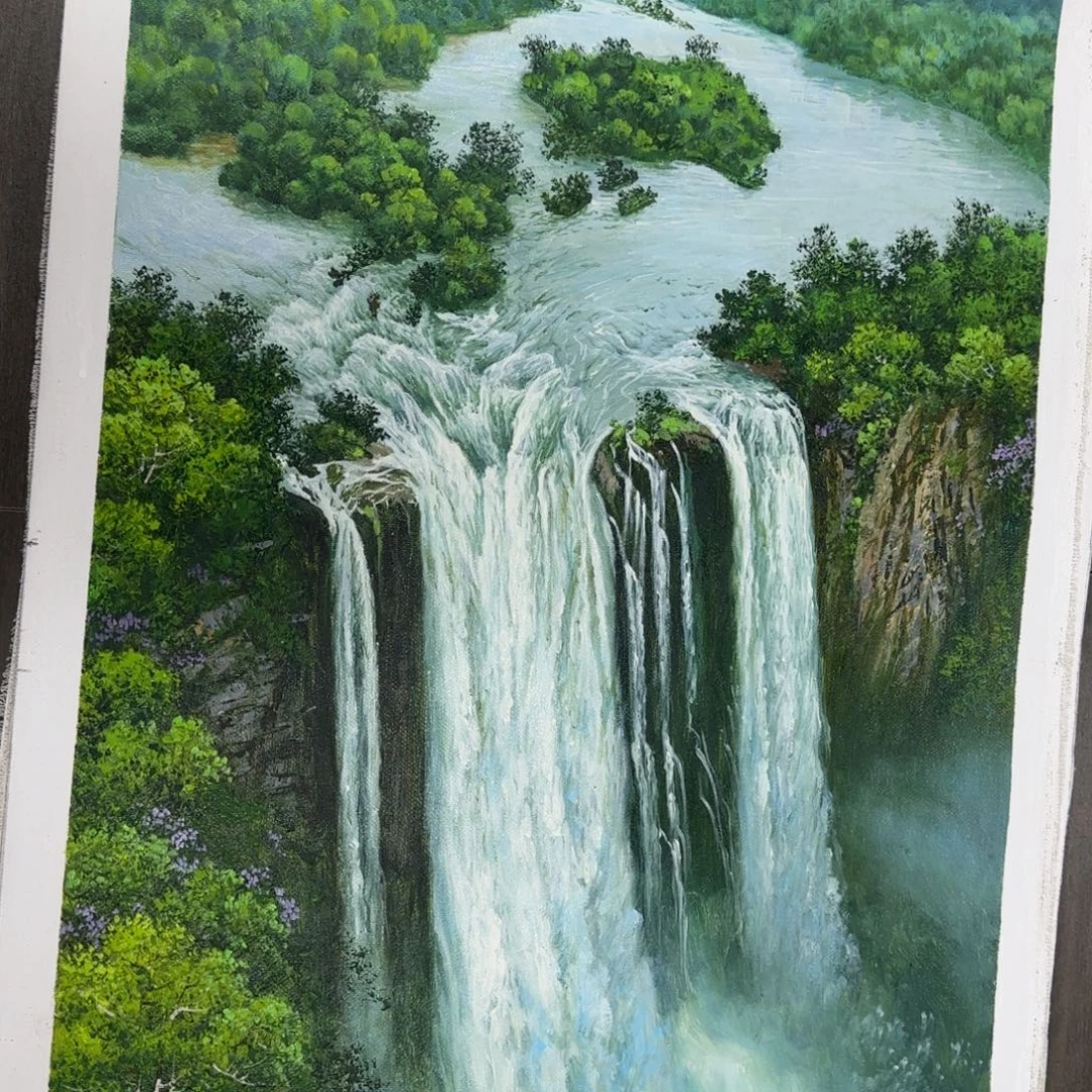 油画加油加油努力加油加油