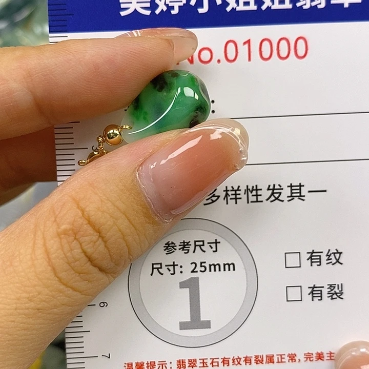 双***翡翠未镶嵌颈饰翡翠