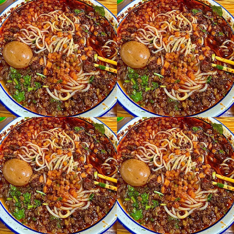 【买一箱送一箱】过桥米线香辣鸡汤味宿舍速食泡面非油炸方便面米线