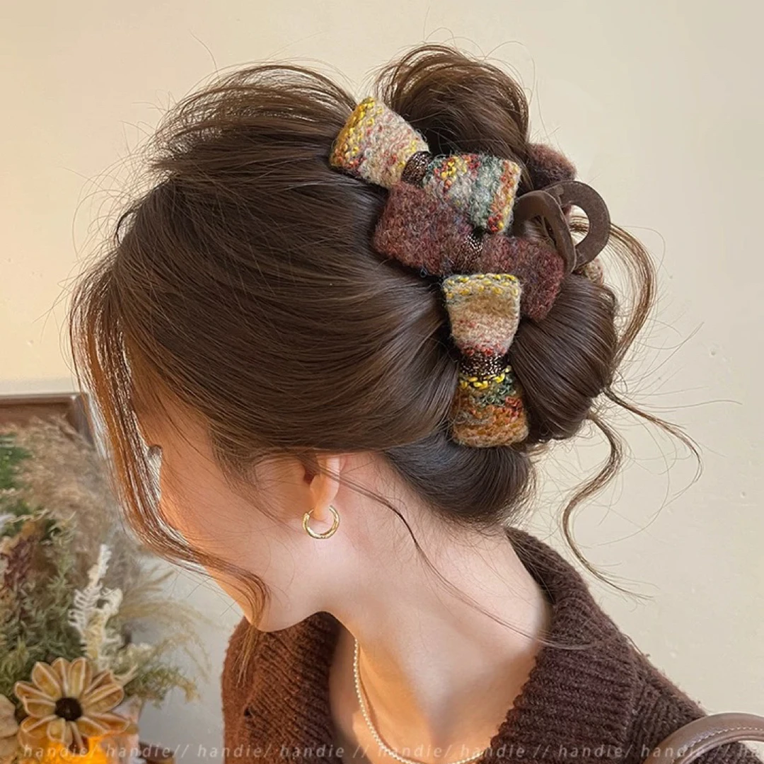 W301-W400发饰抓夹肠圈发绳百搭头饰发饰