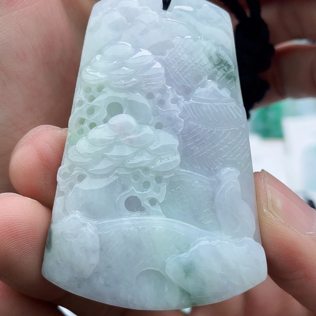 颈饰未镶嵌翡翠翡翠