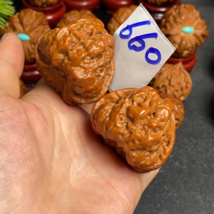 文玩核桃把件40蛤蟆660