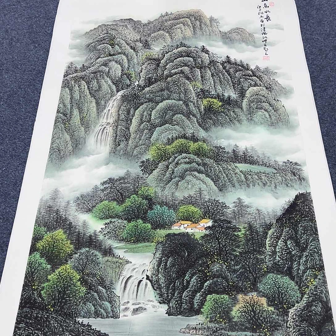 国画事事顺心如意万事如意万事