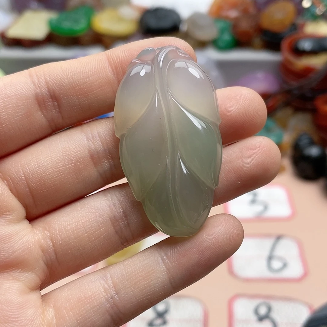 玛瑙/玉髓颈饰合金泈*