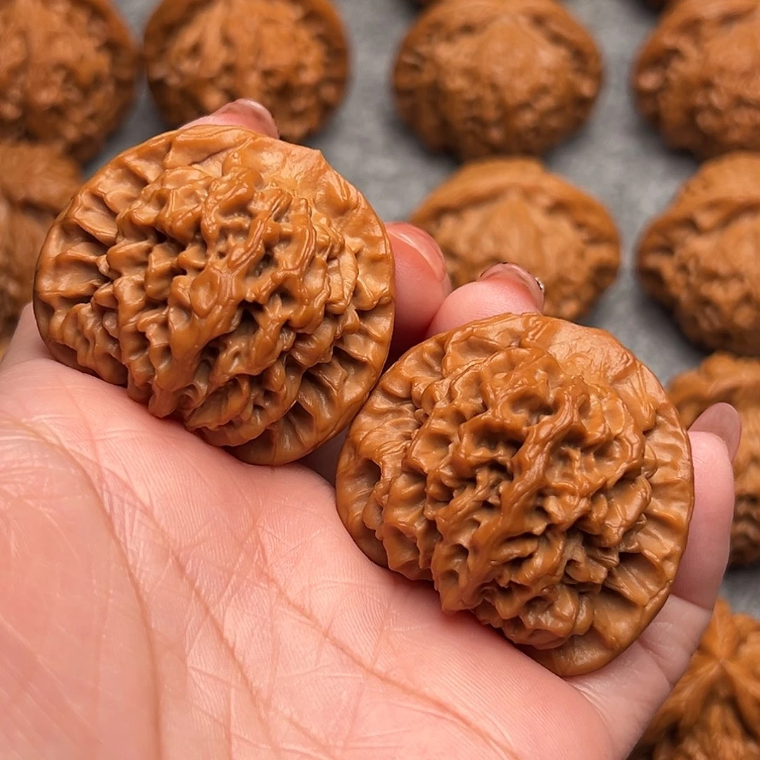 把件文玩核桃精品野生秦闷狮子王41.8全品绝绝子毕业款