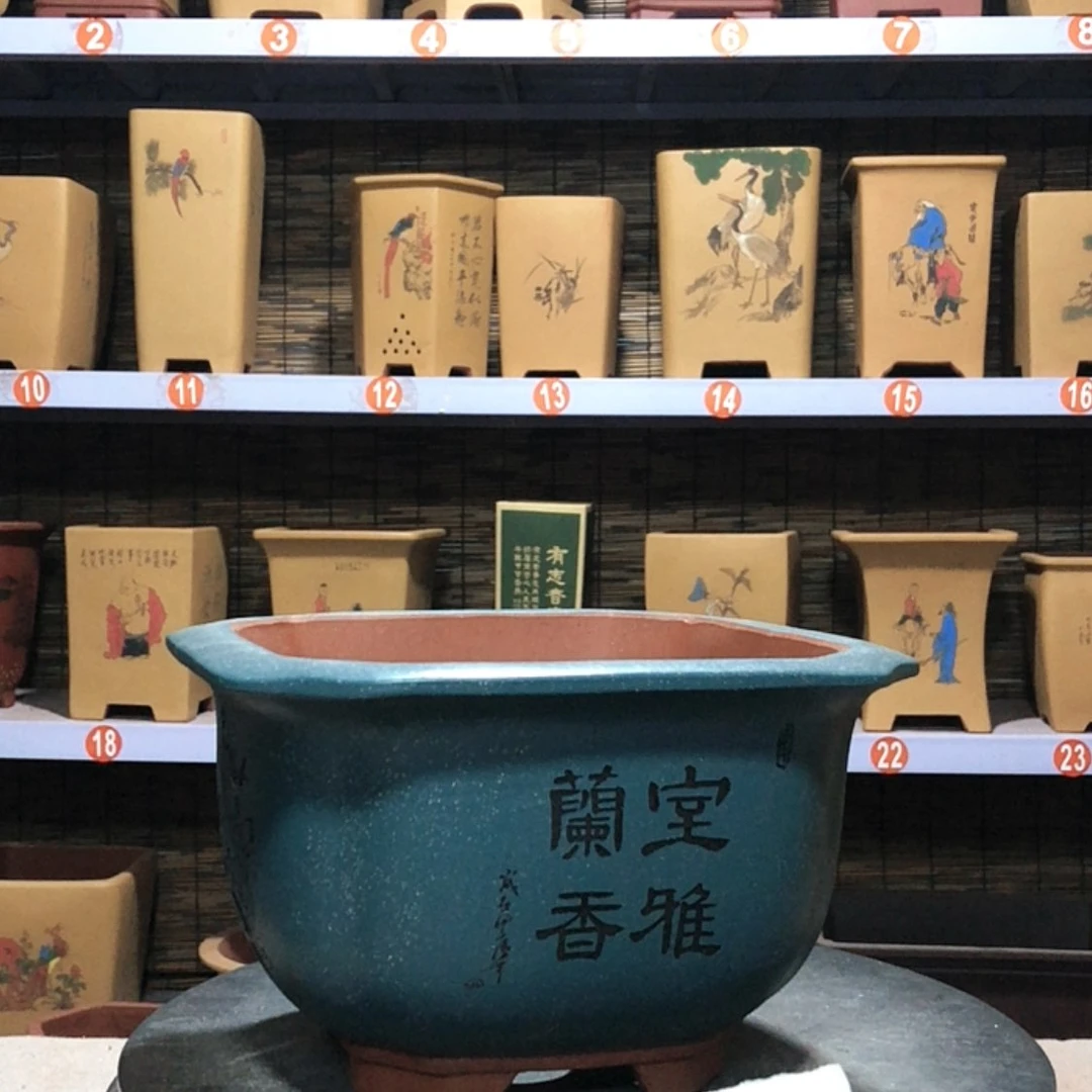 【闪购商品】紫砂花盆打***民手工制作