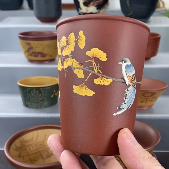 宜兴紫砂手工主人杯