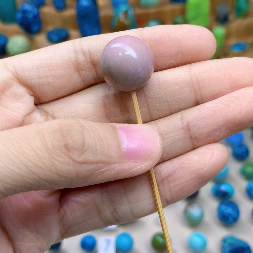 绿松石未镶嵌三彩随行