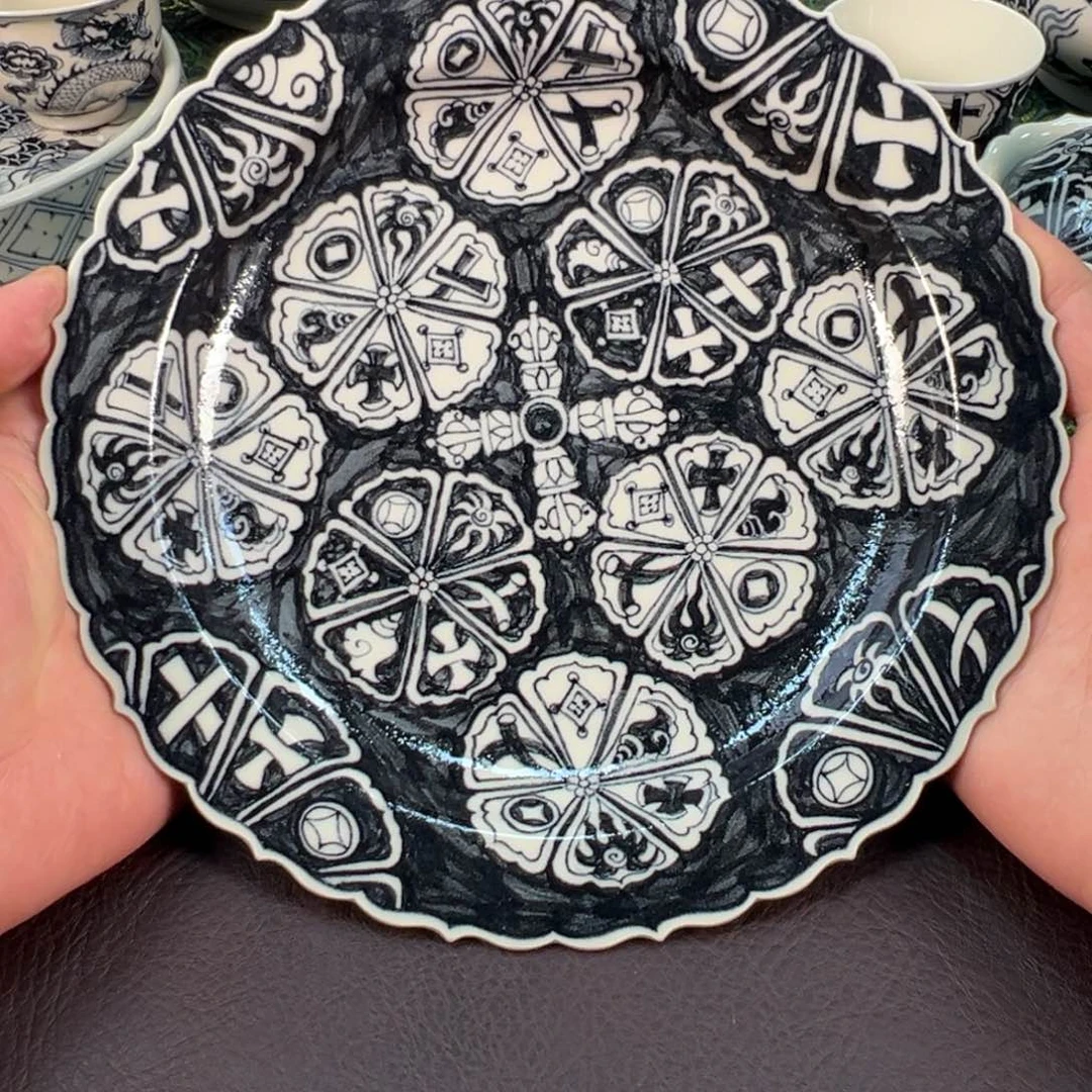 陶景德镇手工手绘陶瓷