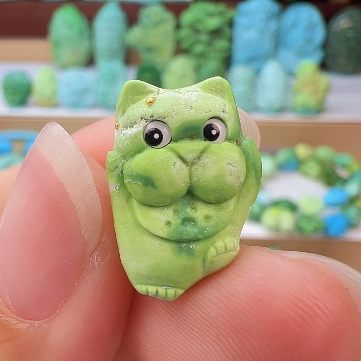 未镶嵌绿松石项链