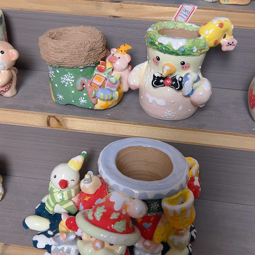 R****老梧家的手工多肉花盆