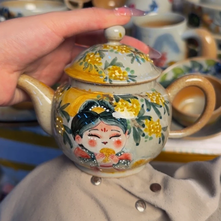 瓷片景德镇陶瓷手工手绘