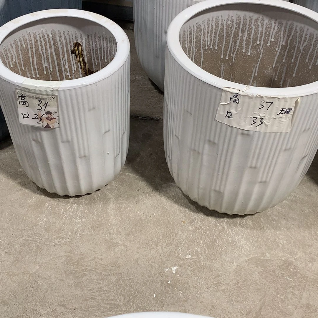 高温陶瓷花盆微瑕