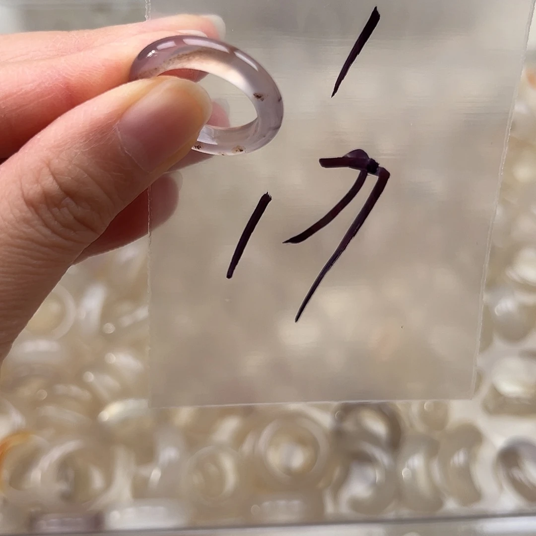 玛瑙/玉髓未镶嵌戒指