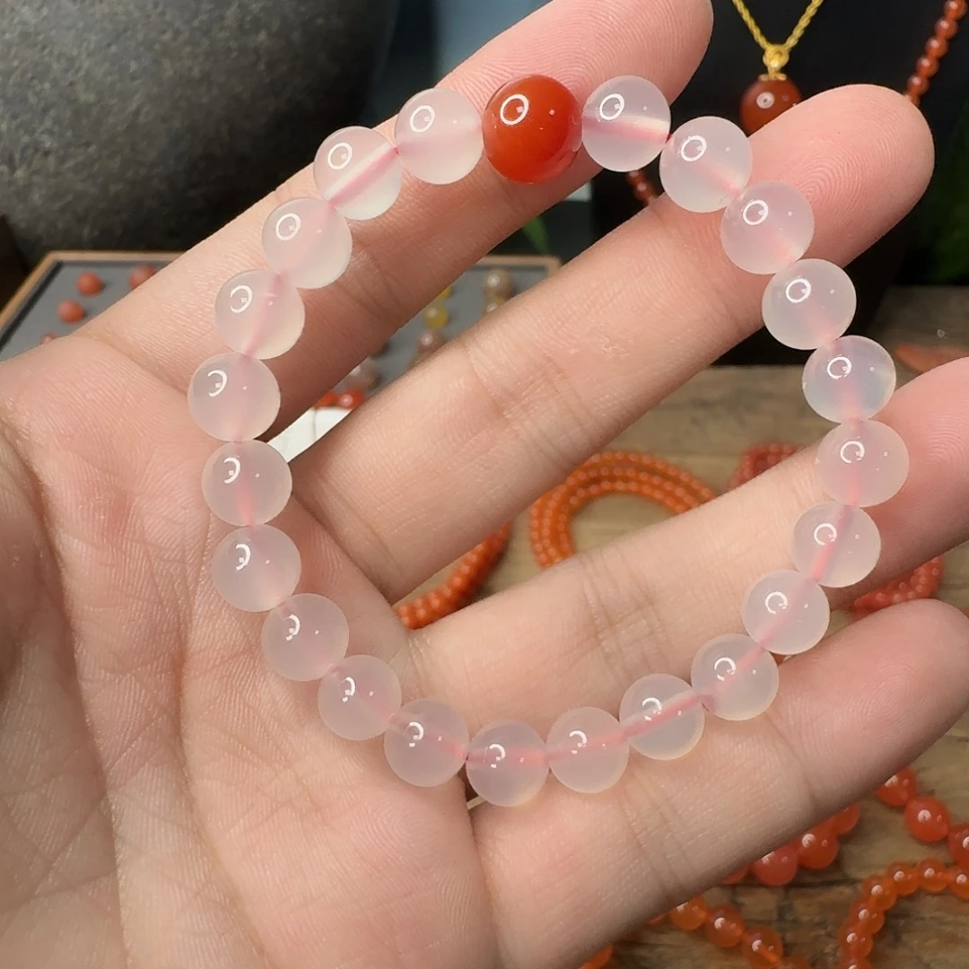 玛瑙/玉髓未镶嵌单圈3卡8