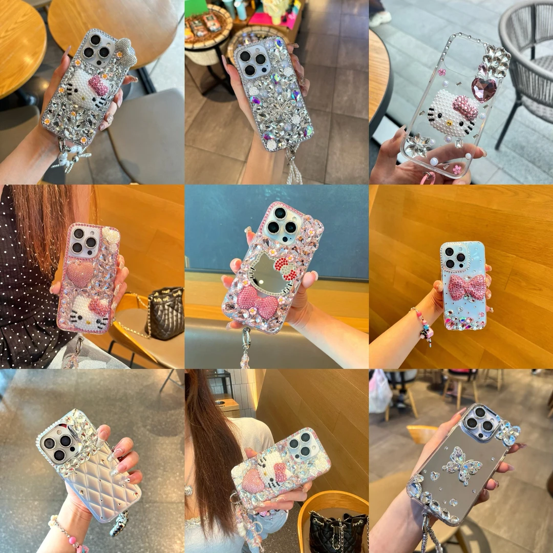 全型号全包定制手机壳透明链接（拍下咨询客服确定款式）可爱立体