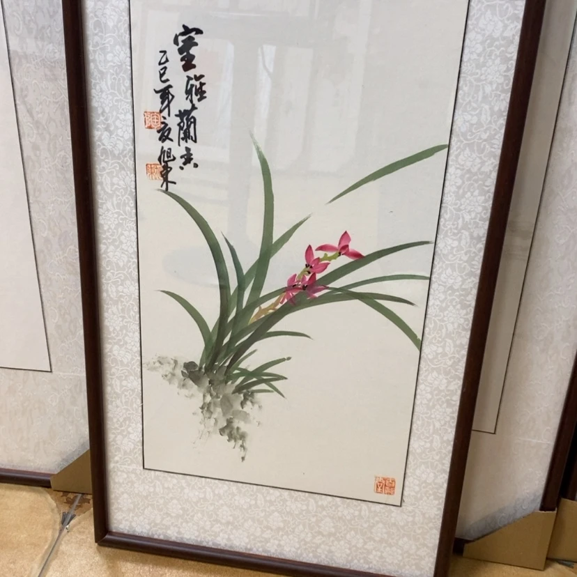 【闪购商品】国画手绘国画带框