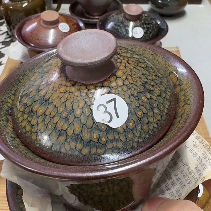茶盏37 坚记茶盏摆件
