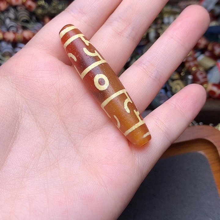 玛瑙/玉髓未镶嵌发一个